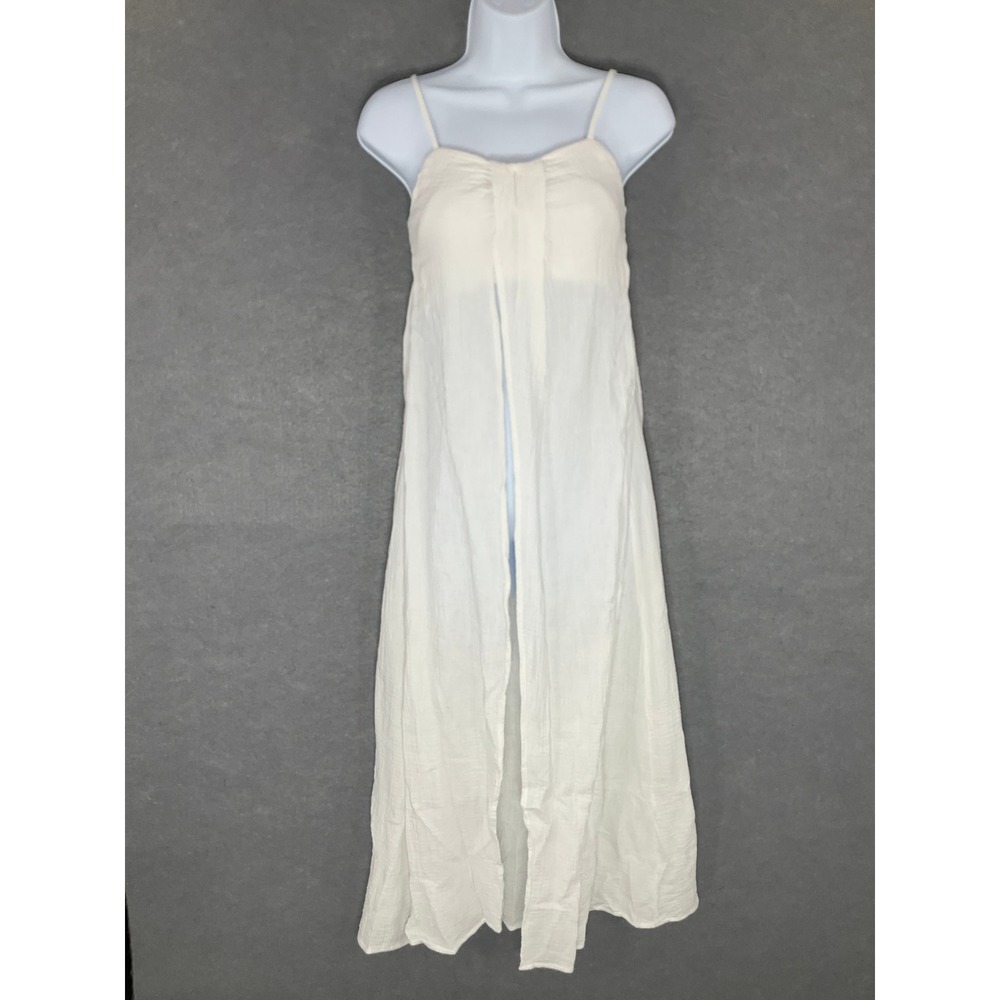 Le Lis Collection White Maxi Dress Cover Up Beach Summer Sz‎ S Vacation Cruise